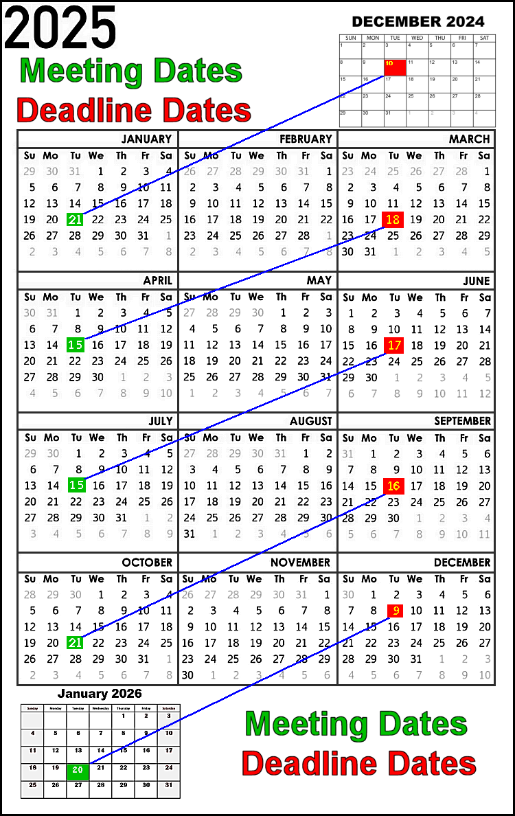 2025 Calendar